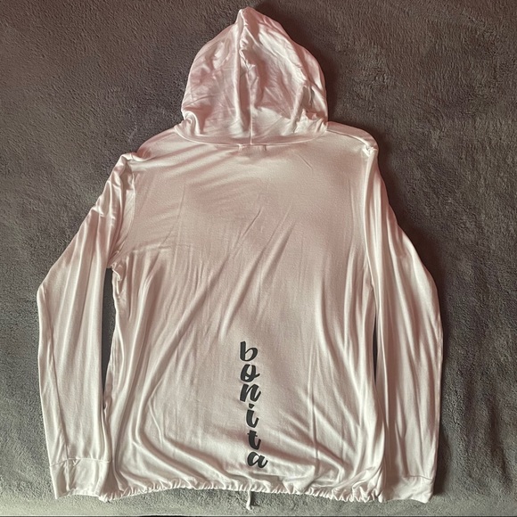 BONITA (PRETTY) TIE WAIST “HOODIE” - Picture 2 of 2